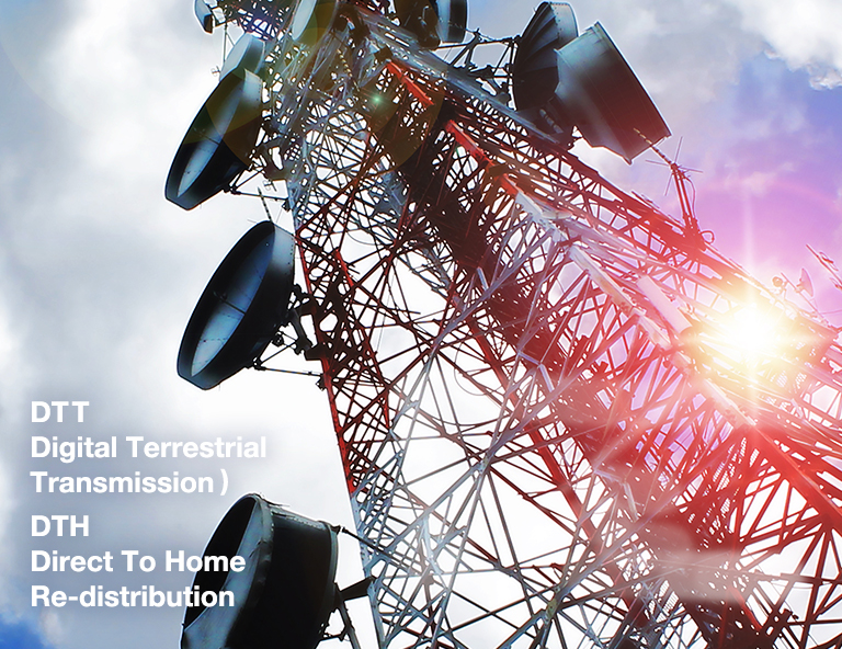 DTT(Digital Terrestrial Transmission) DTH(Direct To Home) Re-distribution