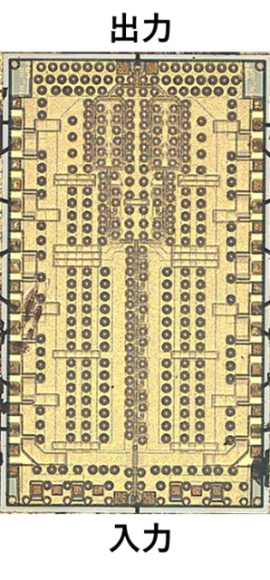 (a) Microscope Image of Amplifier IC
