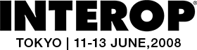 ロゴ「Interop Tokyo 2008」（リンク先は情報が更新されている場合があります）