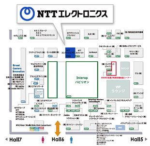 会場（ブース）の案内図